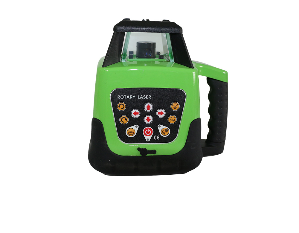 Rotary laser leveler