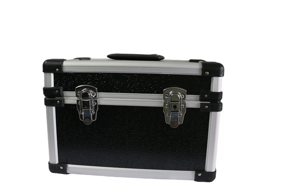 Black aluminium box (toolbox)